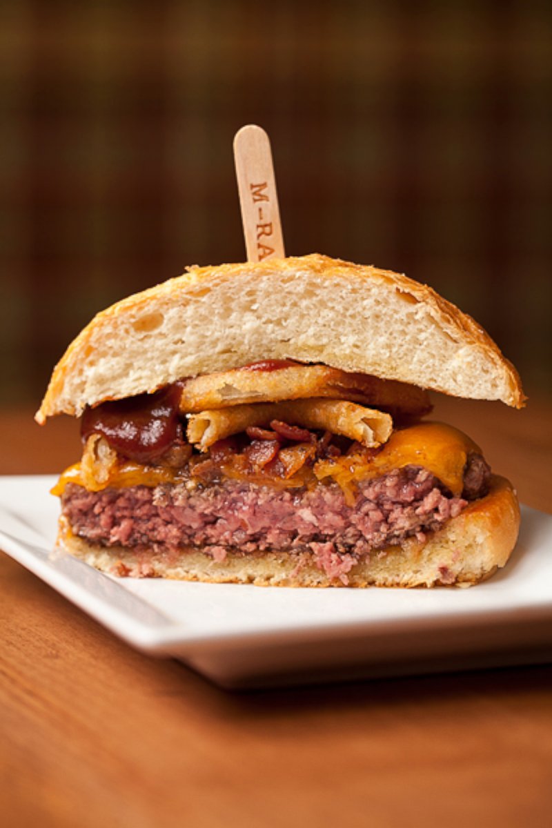 PHOTO: A view of a medium-rare burger, courtesy of St. Louis Magazine.