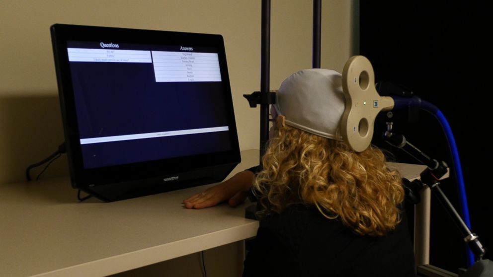 Participants had to work on a game similar to "20 Questions" where one participant would "transmit" answers via brainwaves.