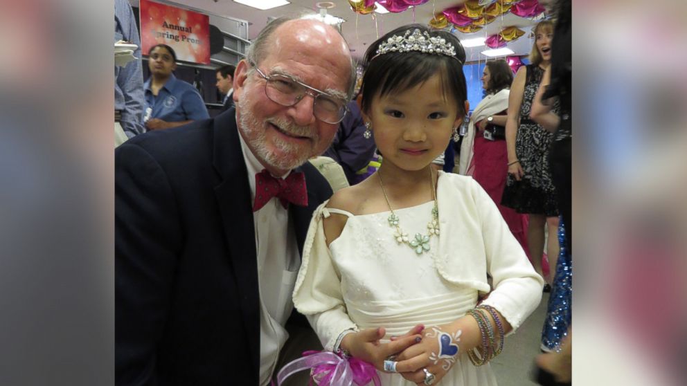 PHOTO: Pediatric oncologist Dr. Paul Meyers poses for a picture with one of his patients.