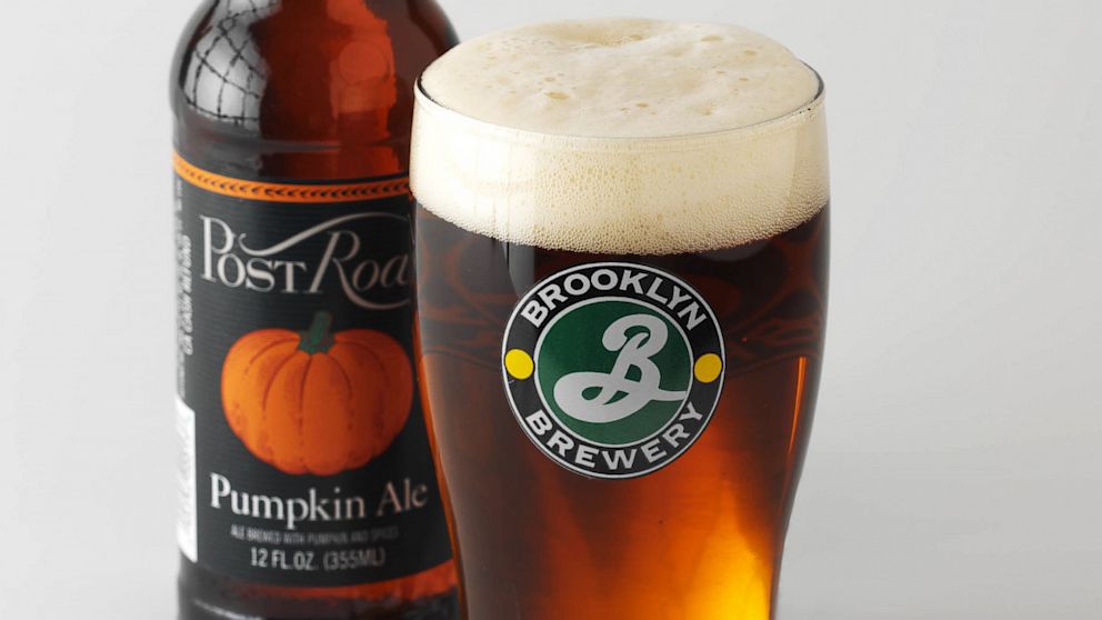 Brooklyn Brewery's seasonal Post Road Pumpkin Ale.