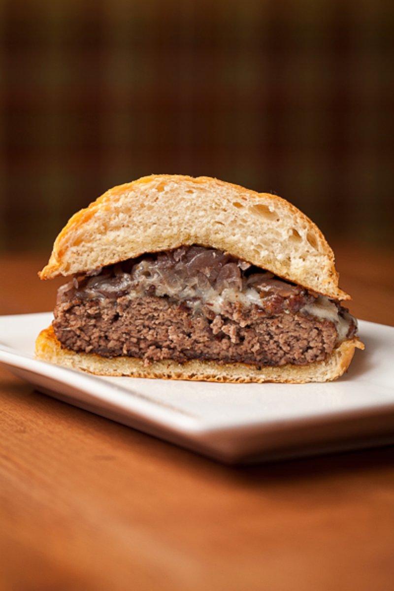 PHOTO: A view of a well-done burger, courtesy of St. Louis Magazine.