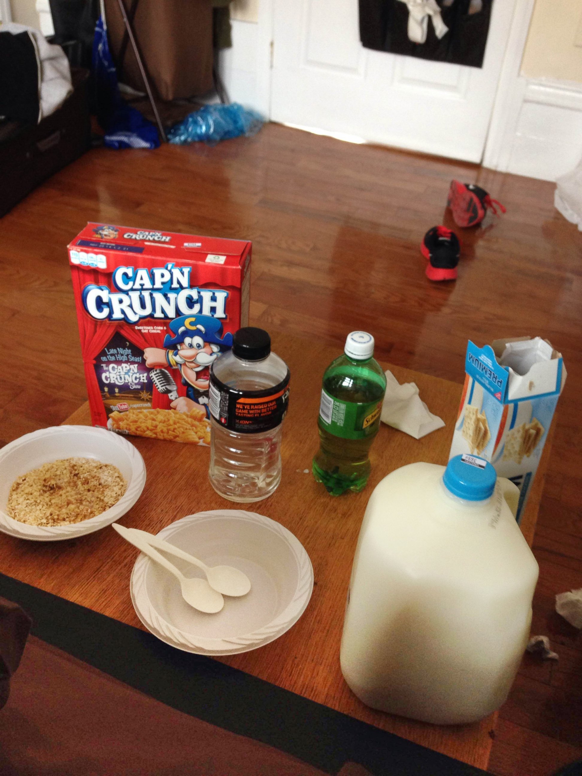 PHOTO: Before he knew what was wrong with him, Levy ate mostly cereal and bread, and drank mostly sports drinks and ginger ale.