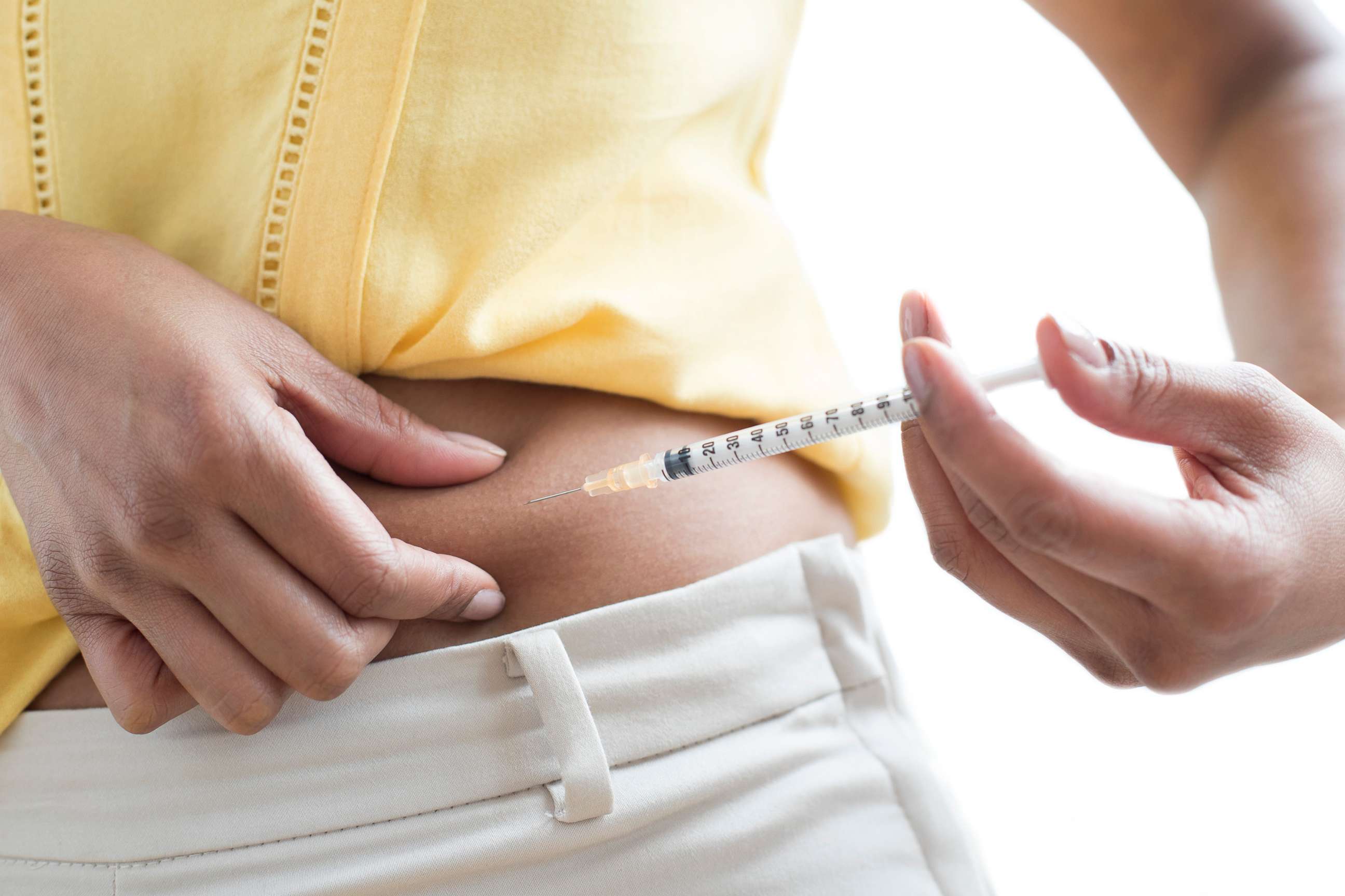 PHOTO: A woman appears to take insulin in this undated stock photo.