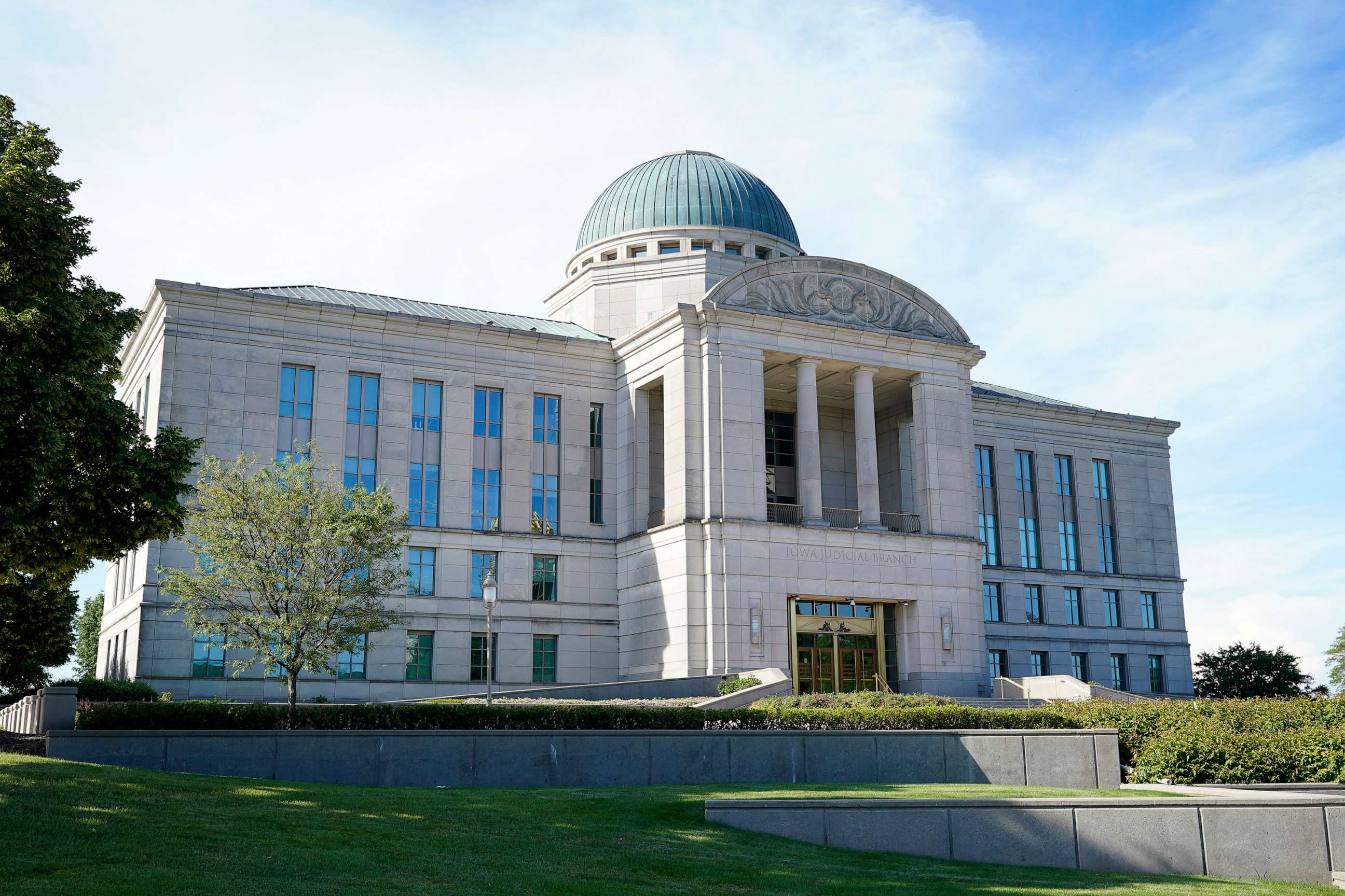 PHOTO: The Iowa Judicial Branch Building is shown, June 17, 2022, in Des Moines, Iowa.