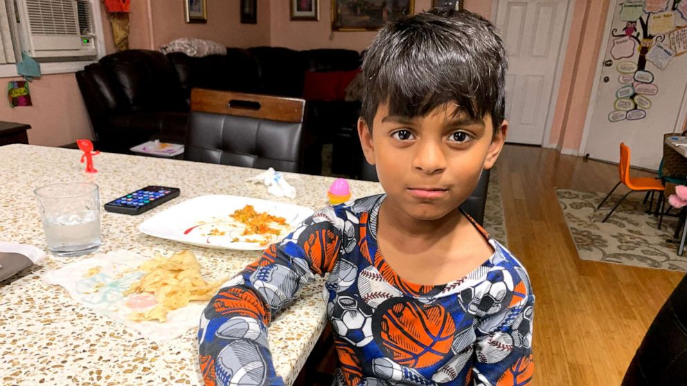 PHOTO: Jayden Hardowar, 8, of Richmond Hill, Queens, is one of at least 64 children in New York State to come down with what health officials are calling Pediatric Multi-System Inflammatory Syndrome Associated with COVID-19, or "Shock Syndrome."