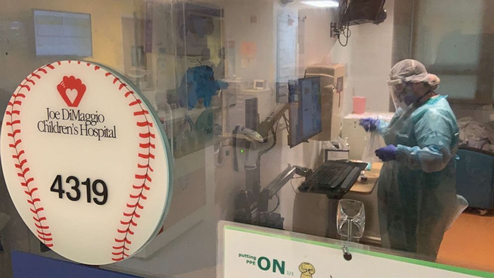 PHOTO: A room at Joe DiMaggio Children's Hospital in Hollywood, Fla.