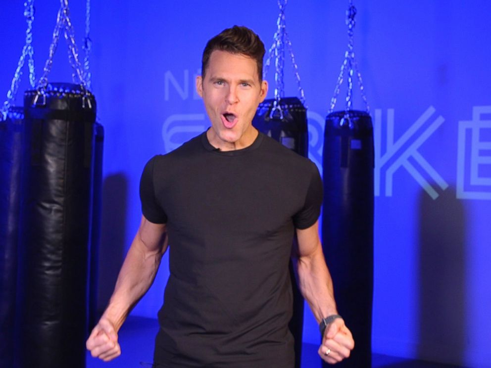 PHOTO: Trainer and nutrition expert Joey Thurman shares a Fathers Day workout for dads.