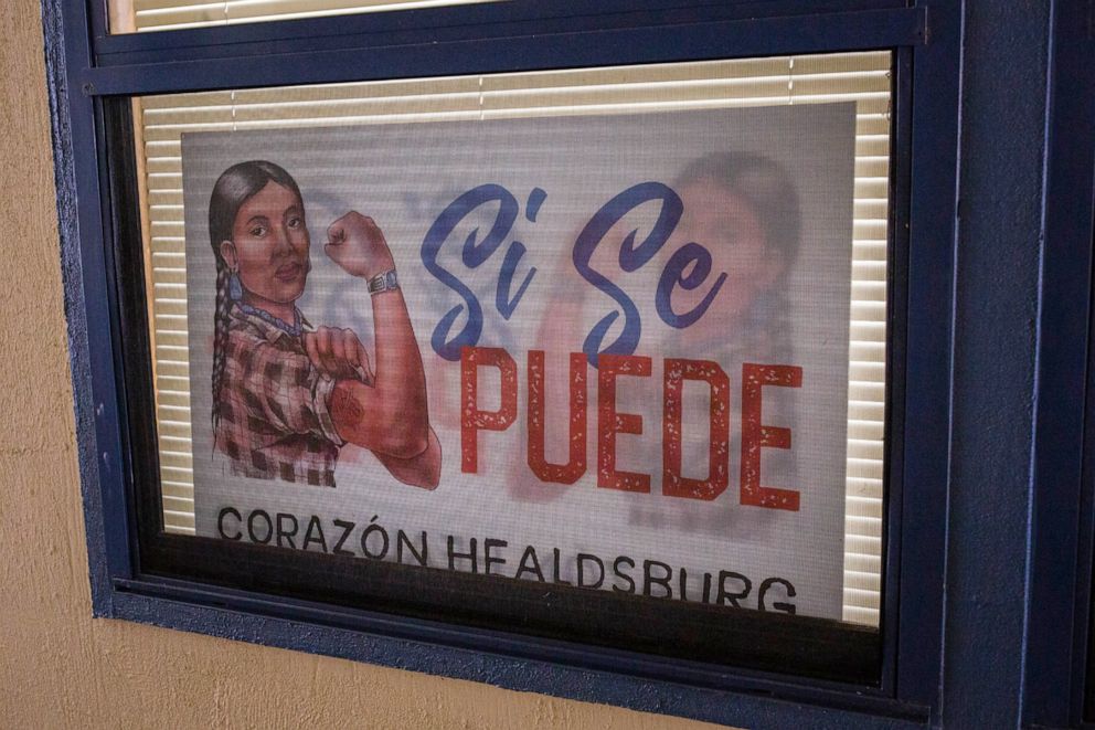 PHOTO: Corazon Healdsburg, a nonprofit that works with the local Latino community, is helping families affected by the Kincade Fire.