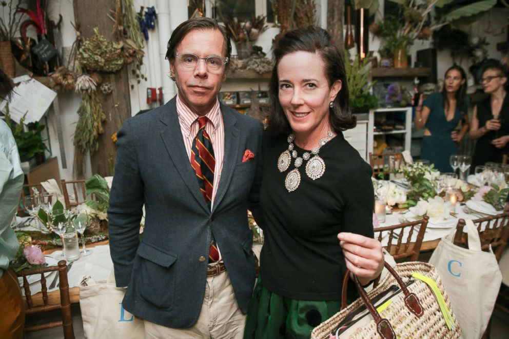 PHOTO: Andy Spade and Kate Spade attend an event in New York City, June 9, 2014.