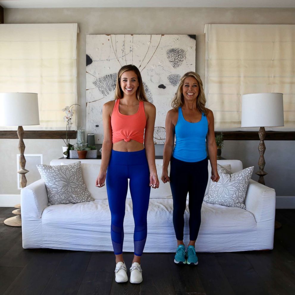 Grab your mom or daughter and try this Mother's Day-inspired workout - Good  Morning America