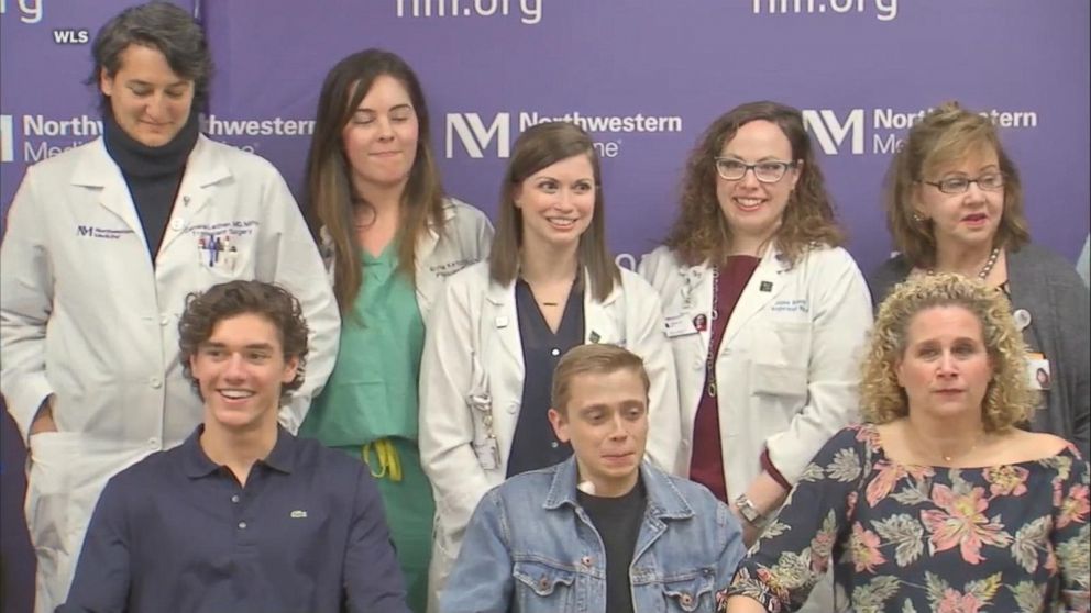 PHOTO: On Wednesday, six kidney donors met -- for the first time -- the six kidney recipients whose lives they saved.