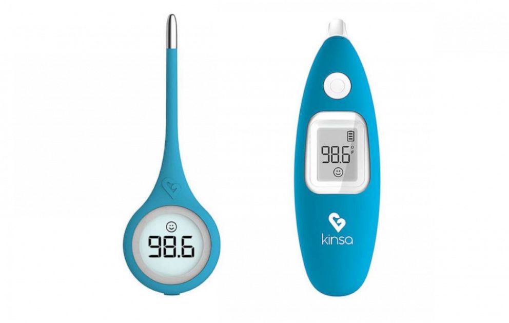 PHOTO: Kinsa, a Silicon Valley-based health technology firm, says its internet-connected personal thermometers can provide real-time data that might be able to anticipate when and where the next coronavirus hot spot could happen.