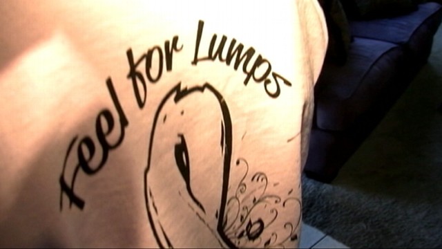 High School Cheerleaders' Breast Cancer Awareness T-Shirt Slogan 'Feel for  Lumps, Save Your Bumps' Banned 