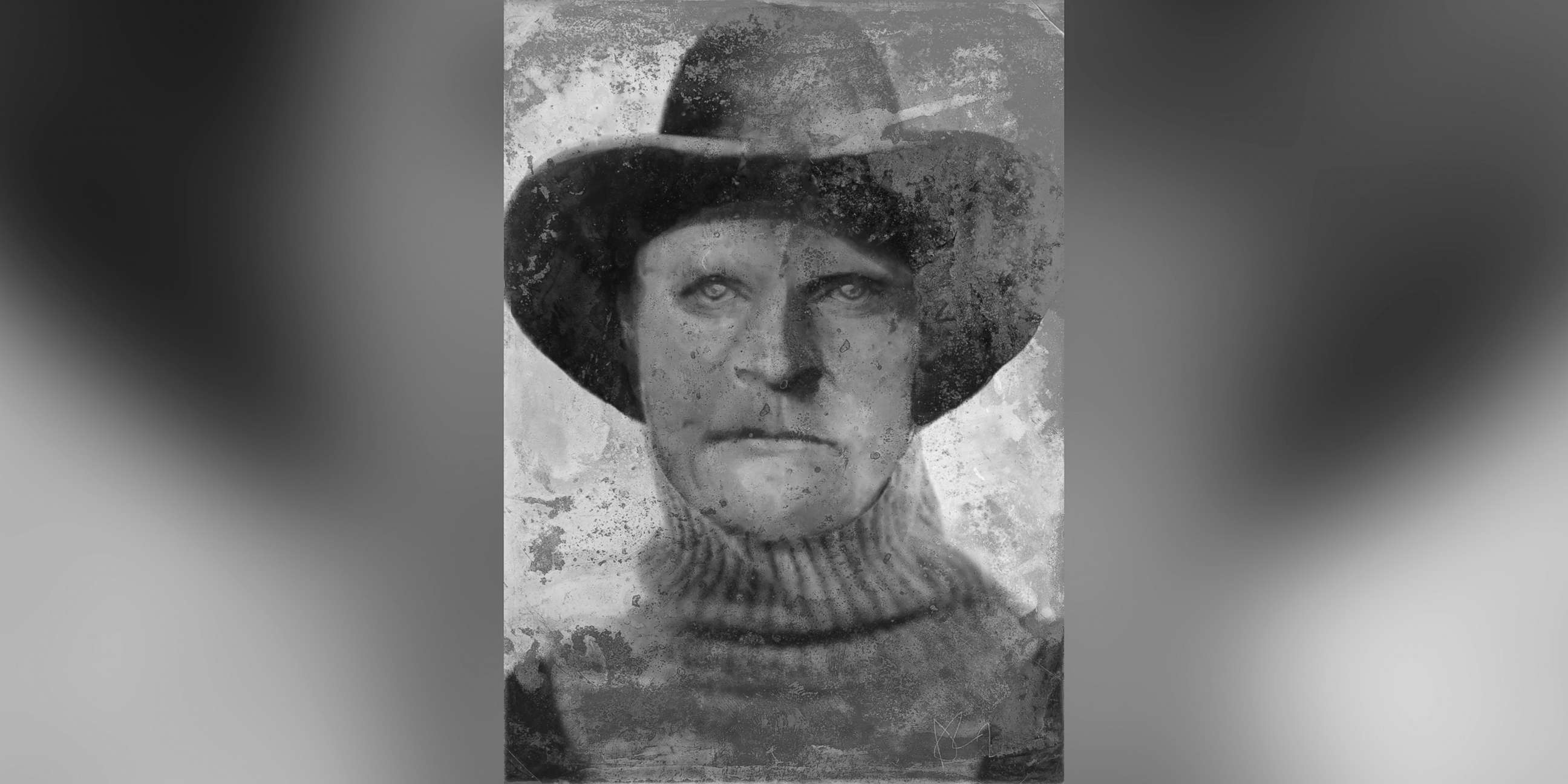 PHOTO: A composite sketch shows Joseph Henry Loveless, a man whose headless torso was found in a remote Idaho cave 40 years ago has finally been identified as Loveless, an outlaw who killed his wife with an ax, last seen after escaping from jail in 1916.