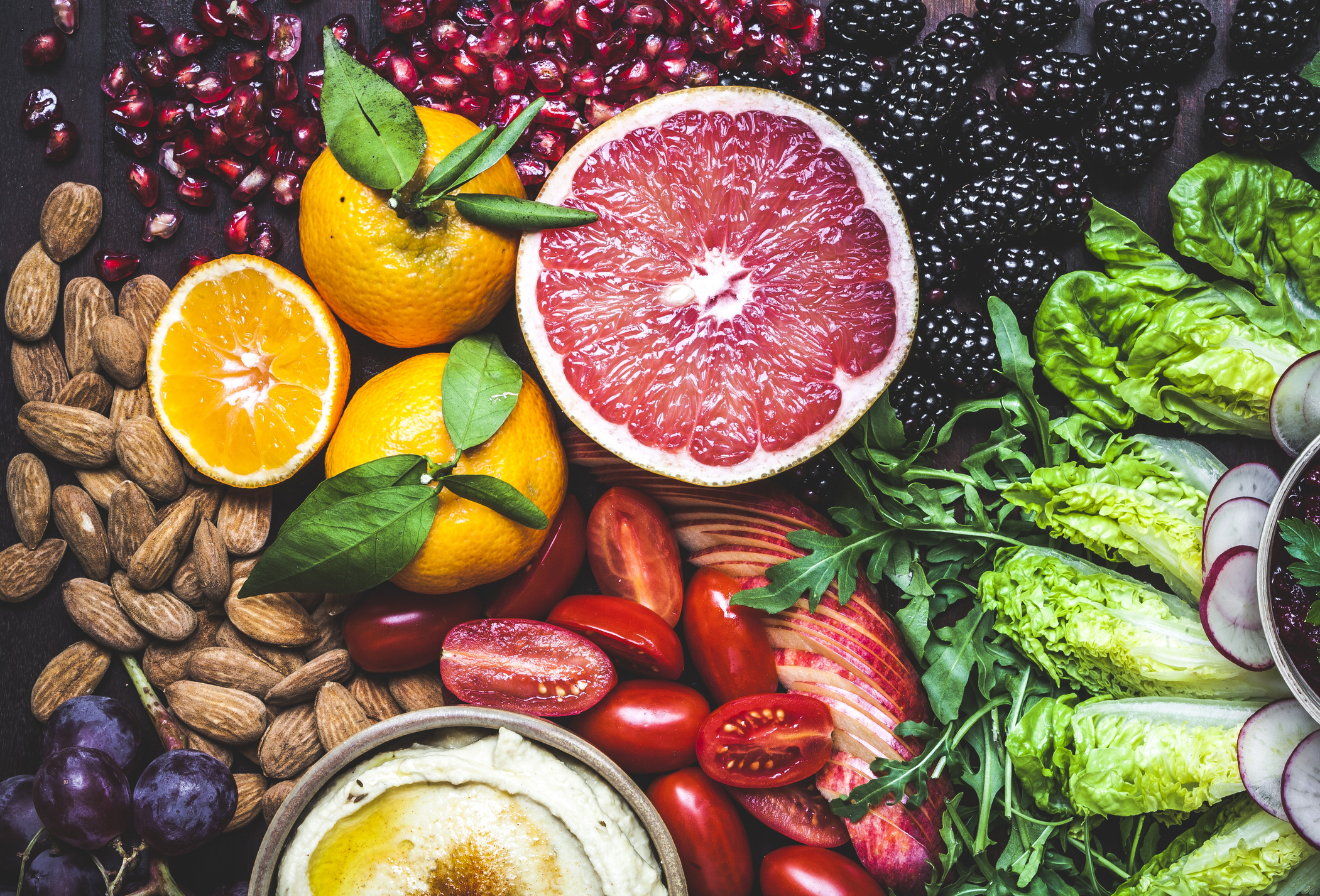 PHOTO: Food with low calories are pictured here in this undated stock photo.