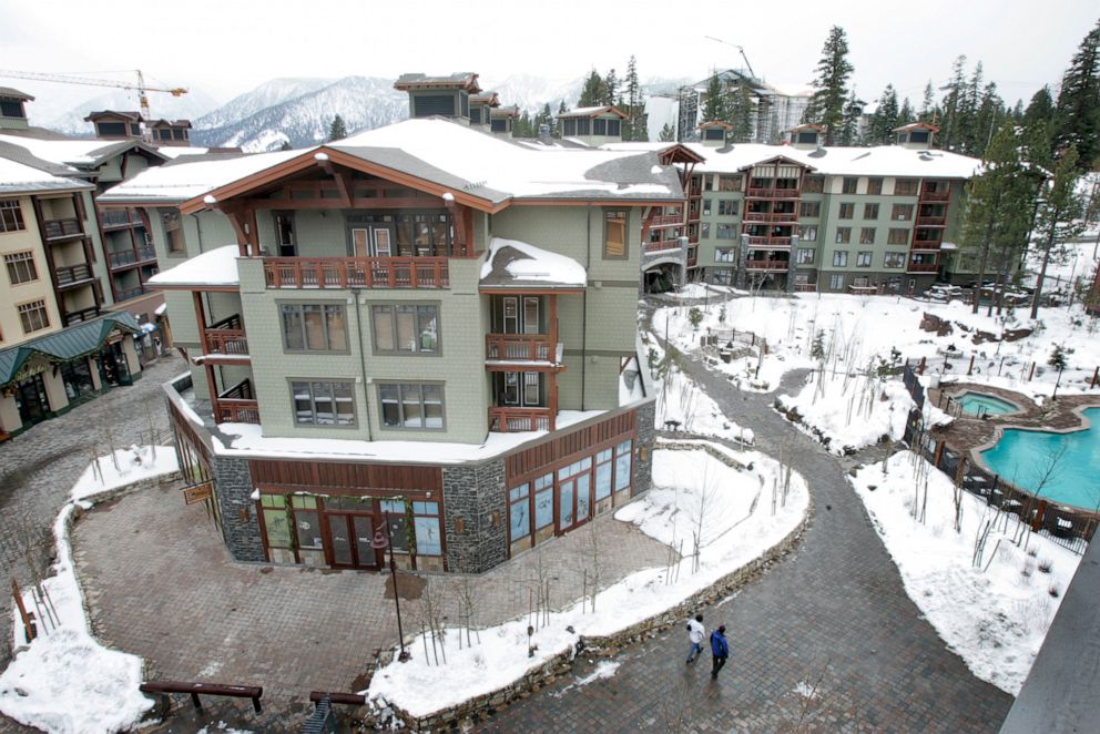 PHOTO: An overall view of portion of The Village, at Mammoth lakes is seen here.