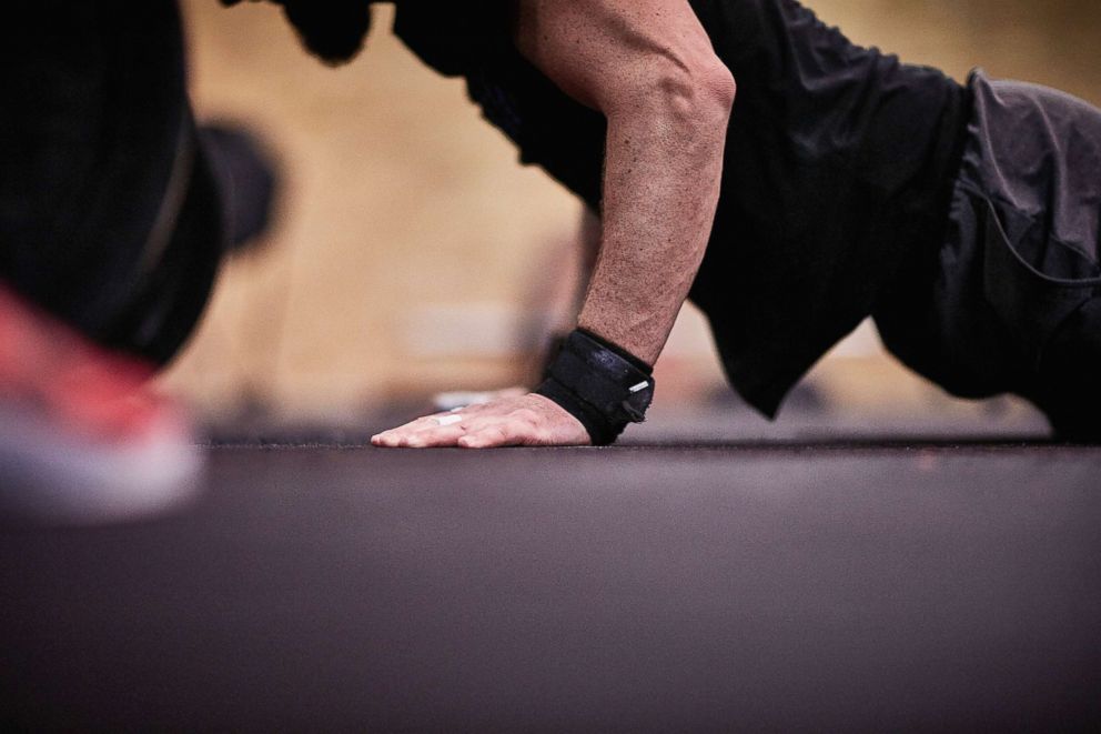 PHOTO: A man exercises in this undated stock photo.