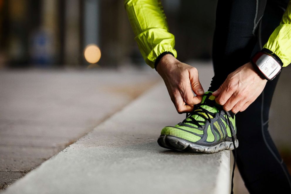 PHOTO: A man exercises in this undated stock photo.