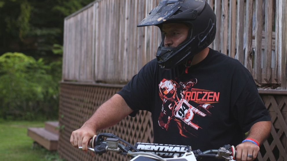 PHOTO: Thurman Maynard sold his beloved bike after being diagnosed with ALS, convinced he'd never ride again. Now he's getting back on the bike for the first time in over two years.