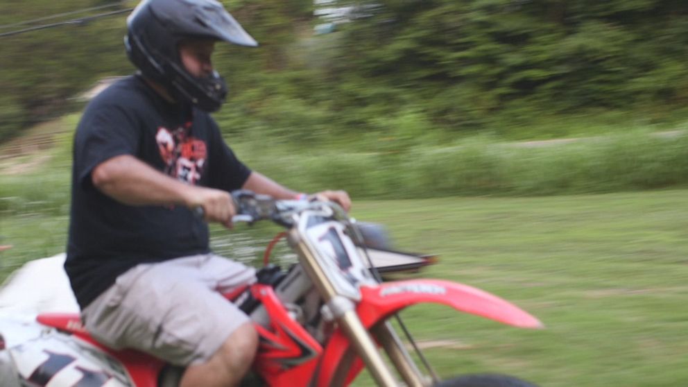 PHOTO: Thurman Maynard sold his beloved bike after being diagnosed with ALS, convinced he'd never ride again. Now he's getting back on the bike for the first time in over two years.