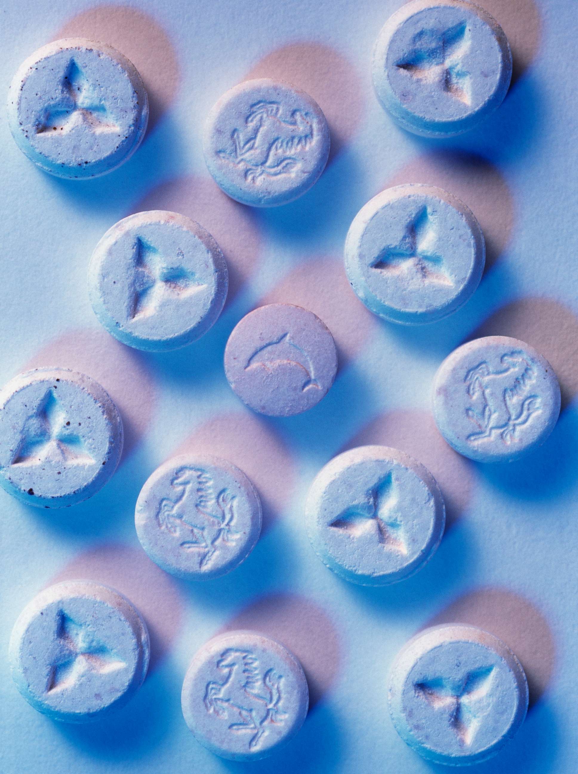 PHOTO: A photo of MDMA also known as  ecstasy pills are pictured in this undated stock photo. 