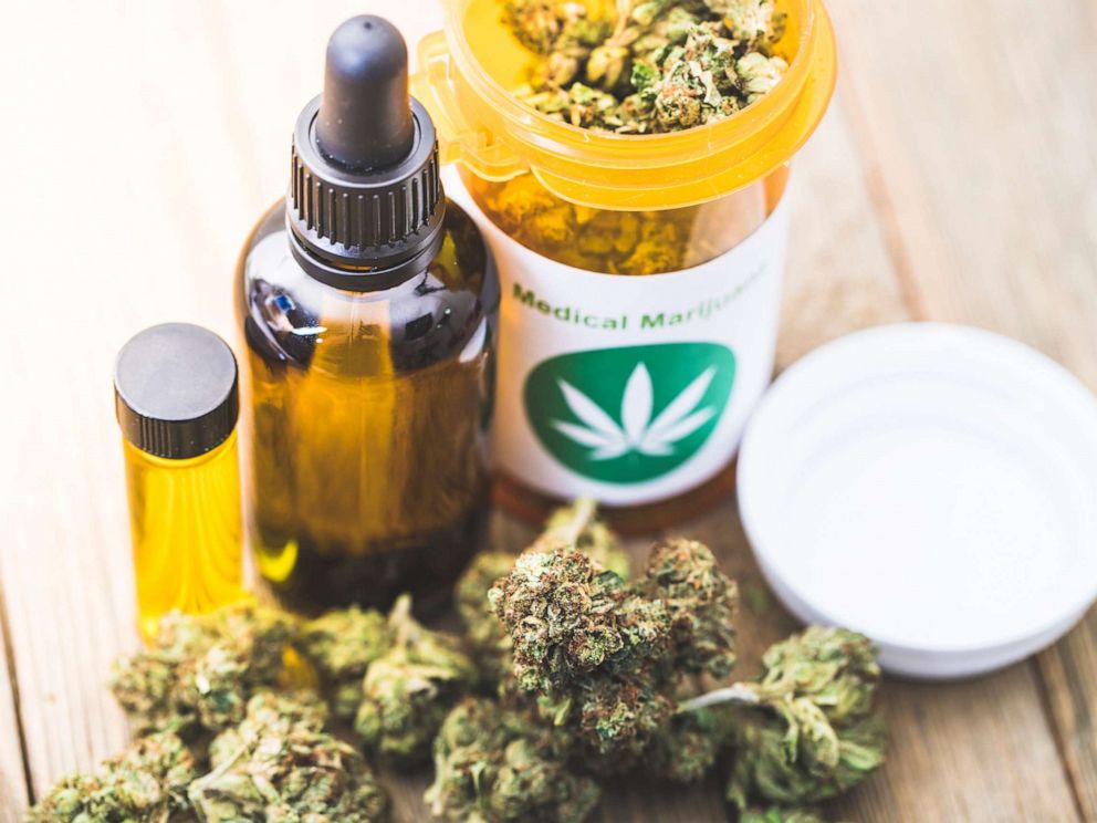 PHOTO: In this undated file photo, medical marijuana products are shown.