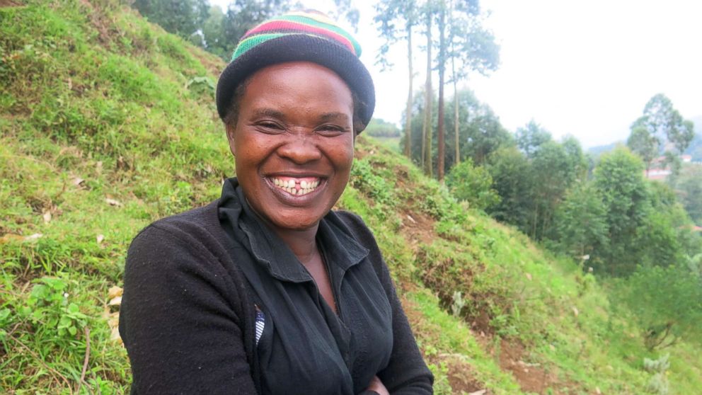 PHOTO: Phiadora Kampire, 30, is a Kisoro woman who lives with schizophrenia.  