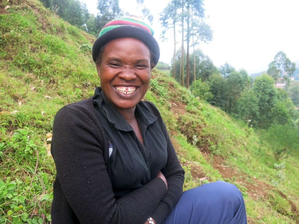 PHOTO: Phiadora Kampire, 30, is a Kisoro woman who lives with schizophrenia.  