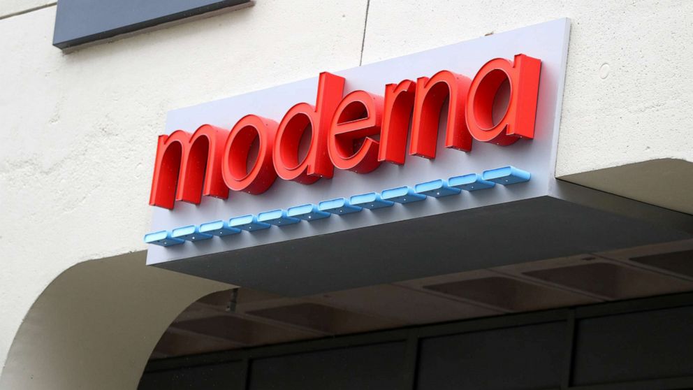 PHOTO: The Moderna headquarters, Nov. 30, 2020, in Cambridge, Mass.