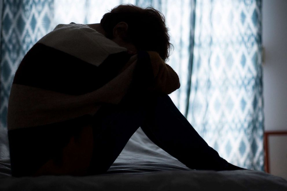 PHOTO: A woman dealing with depression sits in her bedroom in Warsaw, Poland, Jan. 27, 2019.