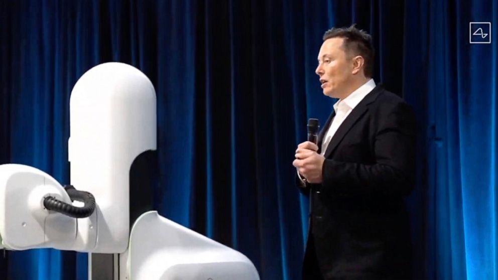 PHOTO: Elon Musk conducts a Neuralink livestream showing a surgical robot on Aug. 28, 2020. Futurist entrepreneur Elon Musk late demonstrated progress made by his Neuralink startup in meshing brains with computers.
