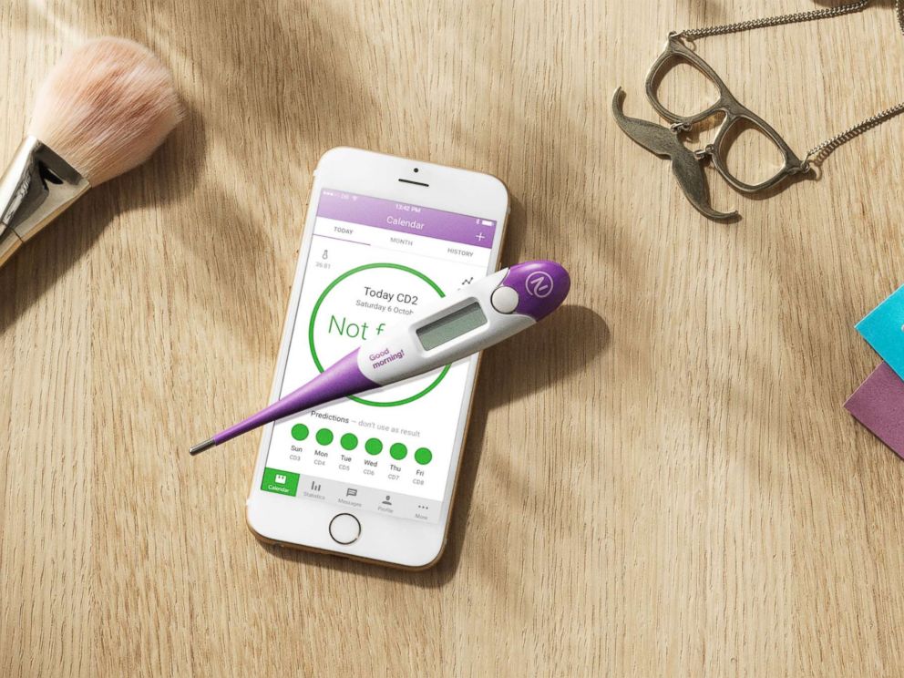 PHOTO: Natural Cycles App is displayed on a cellphone in this promotional image.