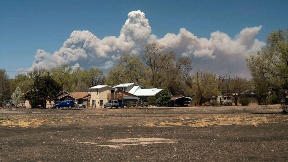 New Mexico governor declares state of emergency due to multiple wildfires