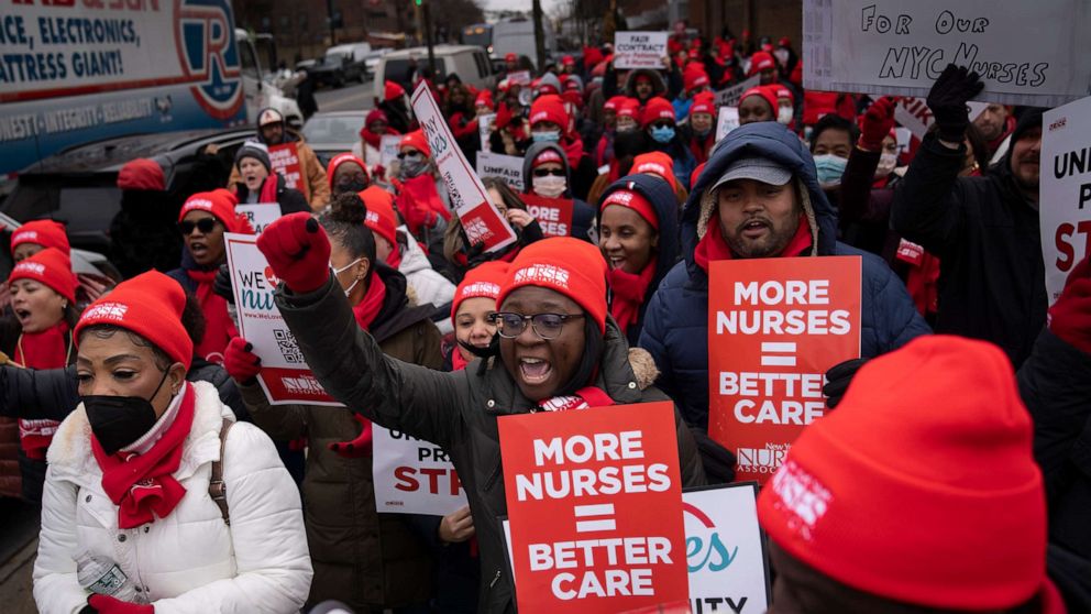 What's in the agreement that led to the end of the New York City nurses