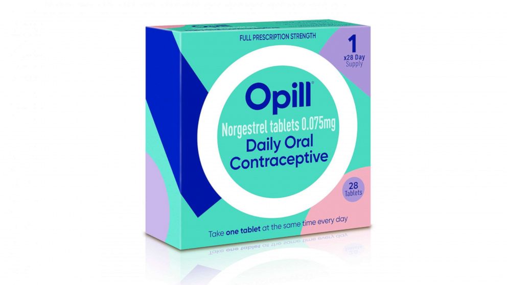PHOTO: This illustration, provided by Perrigo in May 2023, shows the proposed packaging for the company's contraceptive drug Opill.