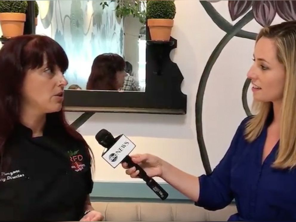 PHOTO: ABC News discusses organic eating and cooking with chef Tara Punzone.