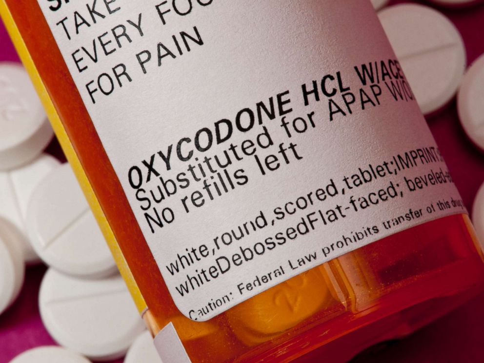 PHOTO: Oxycodone, a narcotic pain reliever, is pictured in an undated stock photo.