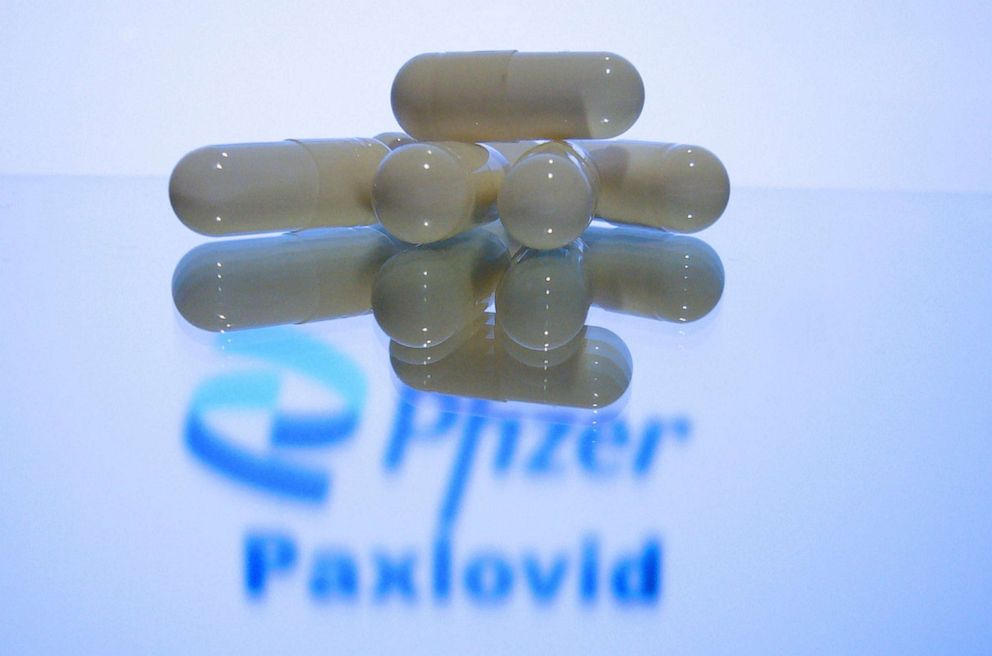 PHOTO: Anti-COVID-19 pill Paxlovid from Pfizer.
