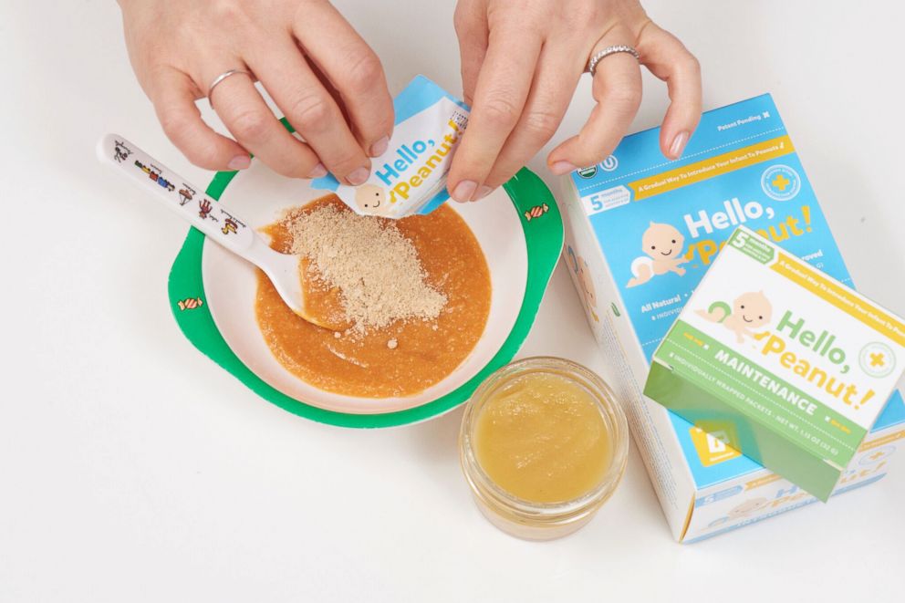PHOTO: Hello, Peanut! is the brainchild of board-certified allergist Dr. David Erstein and comes in a powdered form.
