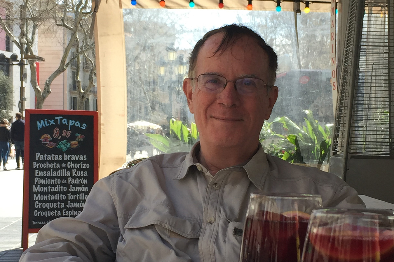 PHOTO: Peter Sperry, pictured here on a trip to Barcelona, is expecting to move through later life without the safety net of a spouse or child to care for him as he ages.