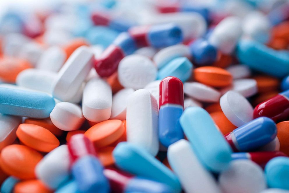 PHOTO: Variety of pills and capsules are seen in this stock photo.