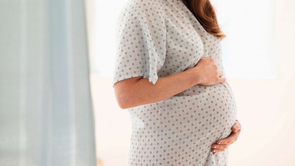 PHOTO: A pregnant woman is seen in this undated stock image.