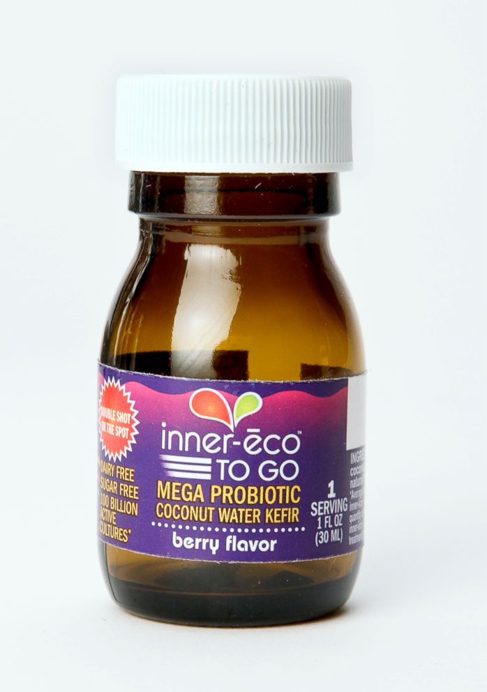   PHOTO: Inner echo To go mega probiotic coconut water kefir was photographed one of the many items of the March Natural Products Expo in the Los Angeles Times studio on March 13, 2012. 