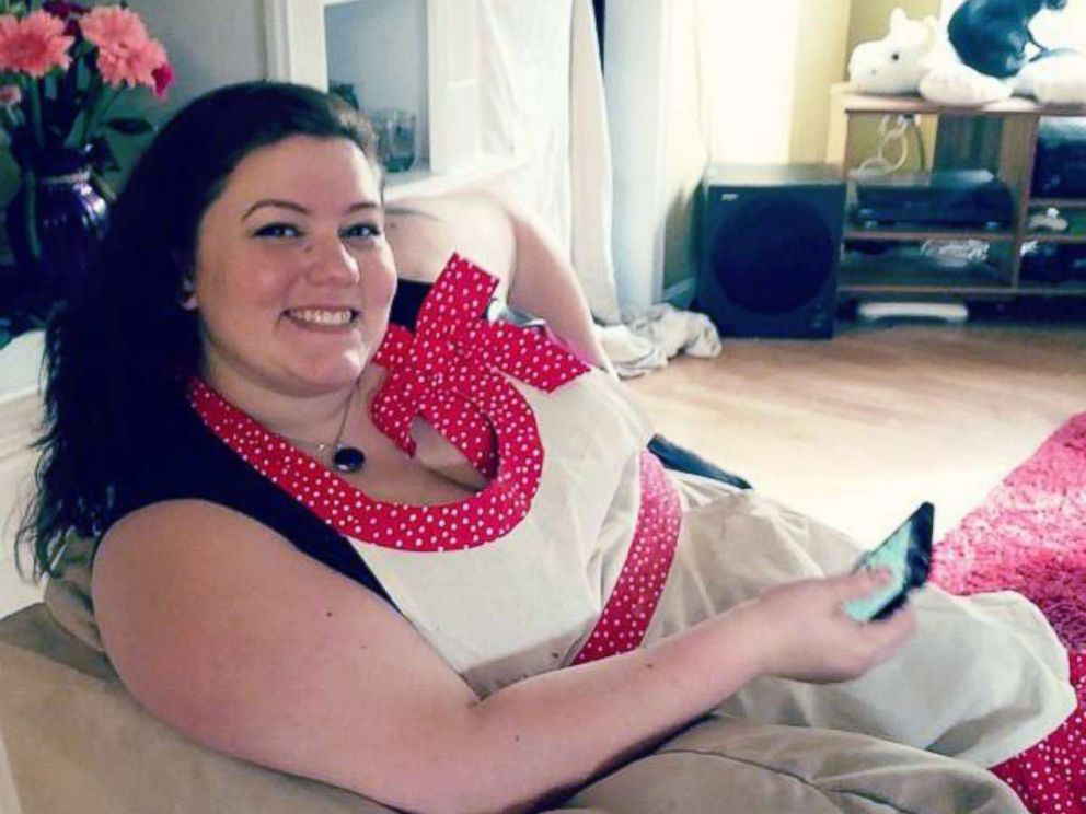 PHOTO: Rebecca Hiles, 28, was told by doctors that her health problems were related to her weight. she was later diagnosed with cancer, she said on Good Morning America in April.