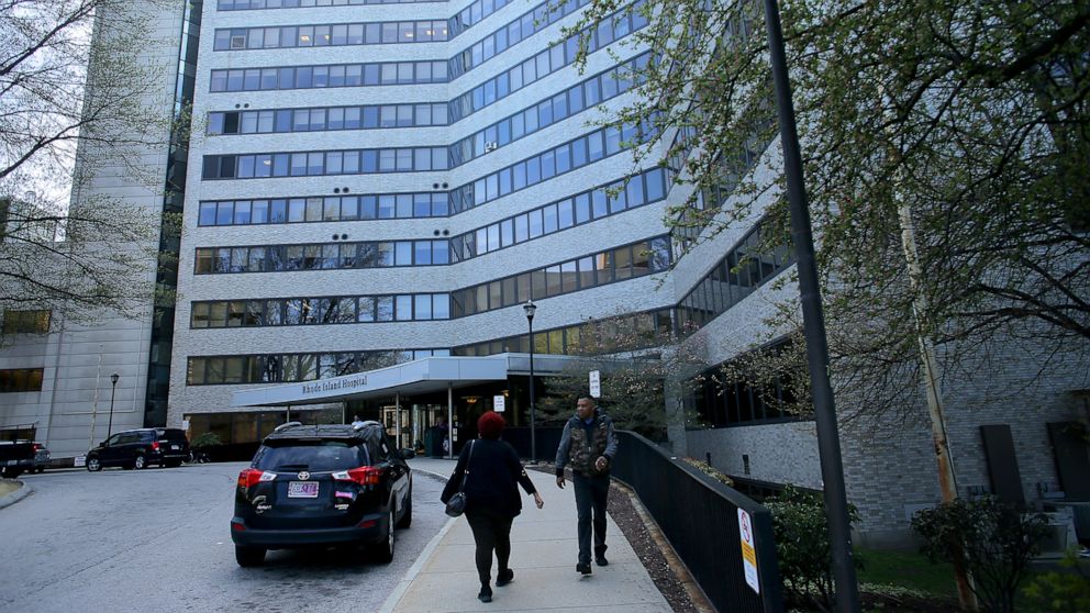 PHOTO: Rhode Island Hospital in Providence, RI, April 25, 2019.