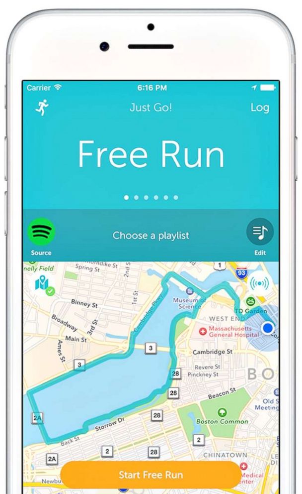 PHOTO: Runkeeper helps you set goals and track your progress.