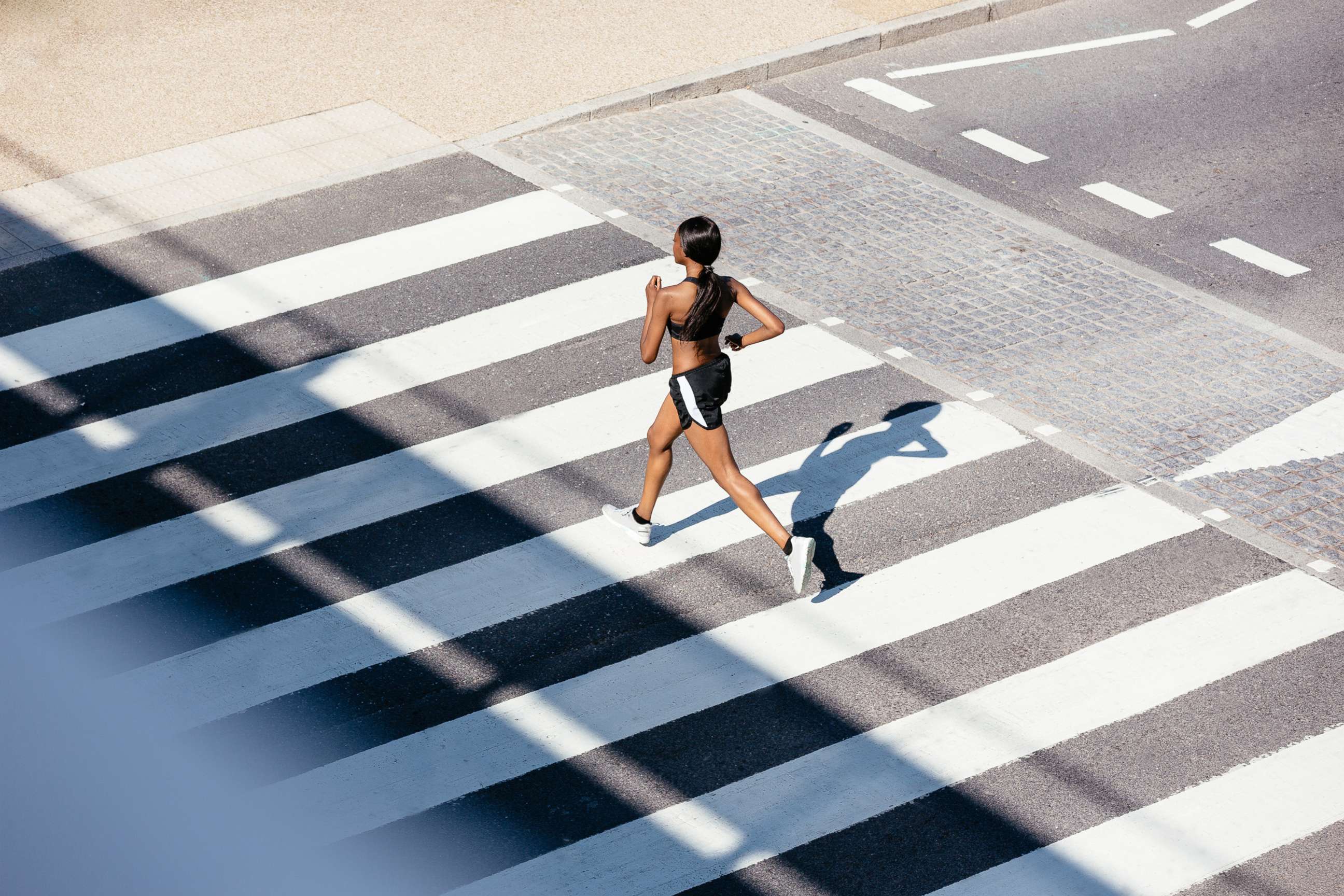 PHOTO: A woman runs in an undated stock photo. 