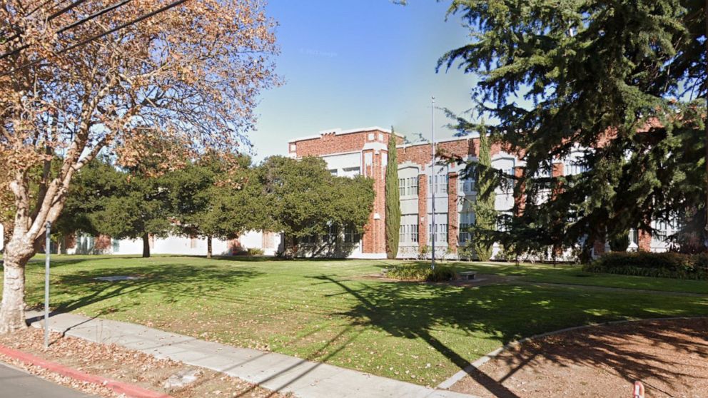 PHOTO: San Mateo High School in San Mateo, Calif., is seen here in November 2020 on Google Maps Street View.