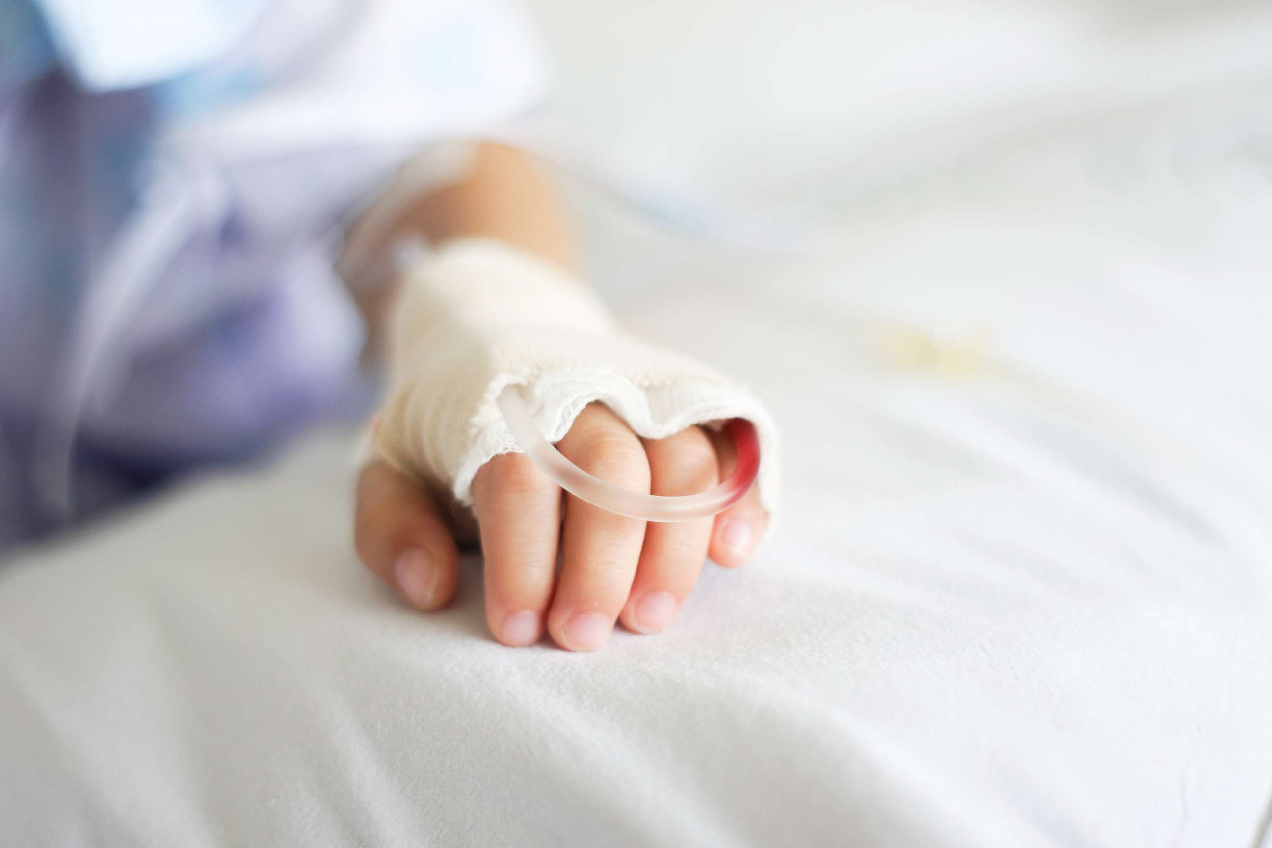 PHOTO: Stock photo of a child in the hospital.