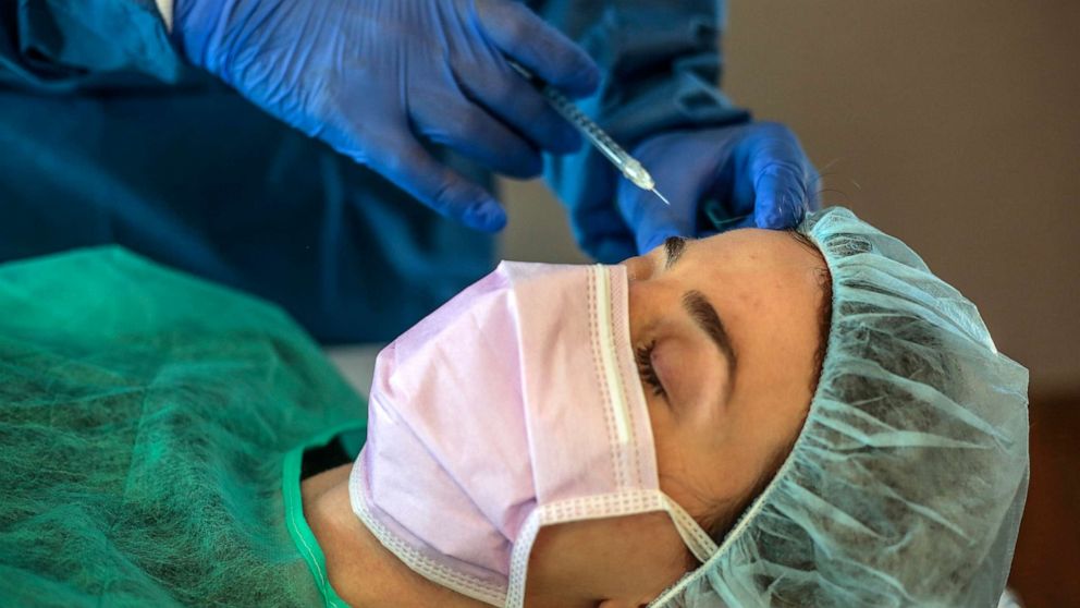 I had five plastic surgery operations in one day and my nipples died